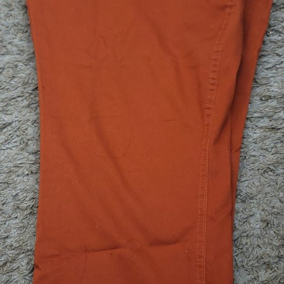 Classic PLUS   High Rise Rust Colored Bootcut Jeans Sized16W - Picture 2 of 13